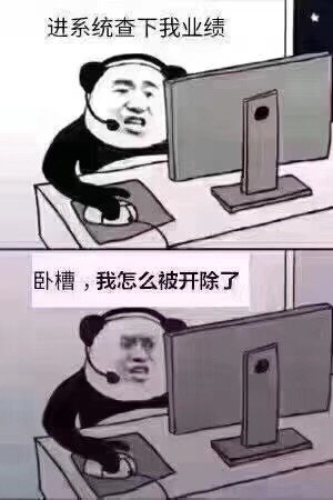 进系统查下我业绩卧槽,我怎么被开除了