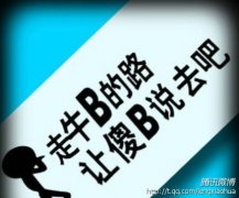 走牛B的路，让傻B说去吧