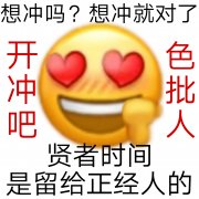 想冲吗?想冲就对了开冲吧色批人贤者时间是留给正经人的