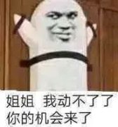 姐姐，我动不了了，你的机会来了