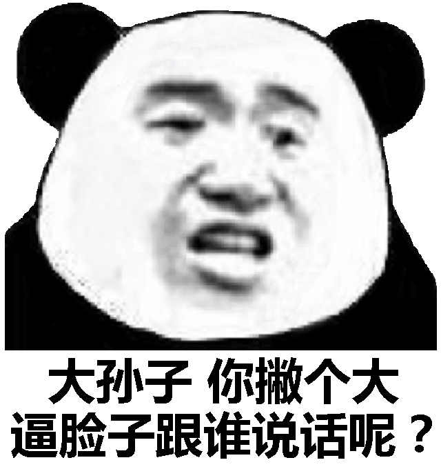 大孙子你撇个大逼脸子跟谁说话呢?