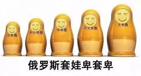 俄罗斯套娃卑套卑（卑微表情包）