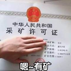 中国人民共和国采矿许可证，嗯~有矿