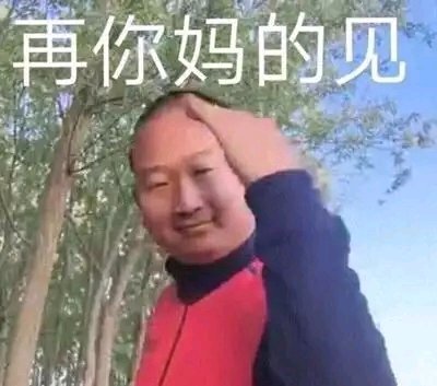 再你妈的见（阿giao giao哥表情包）