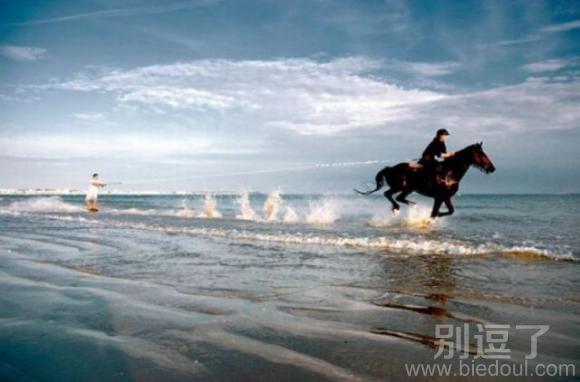 骑马冲浪，城里人真会玩啊