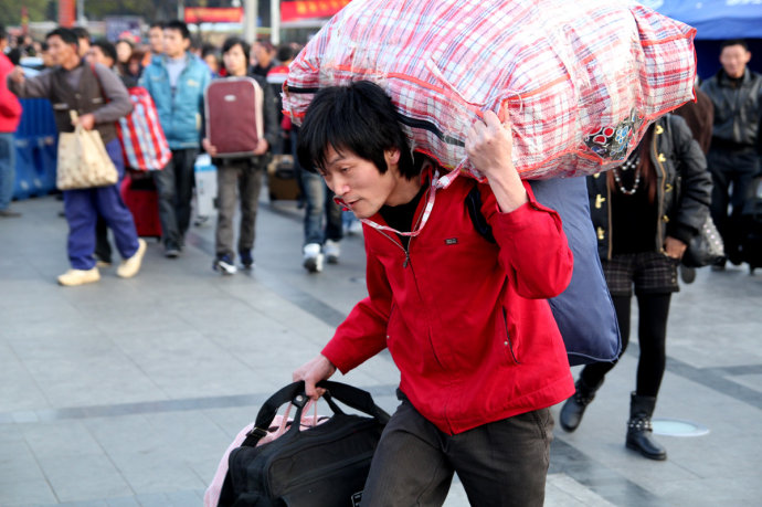 春节2011,家在心里16张回家脸