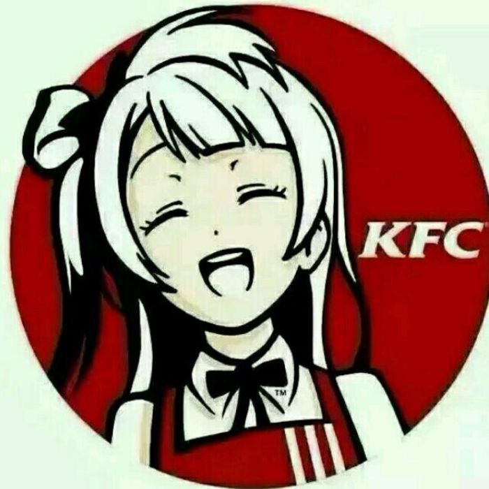 KFC里男孩表白,女孩的暴汗回应