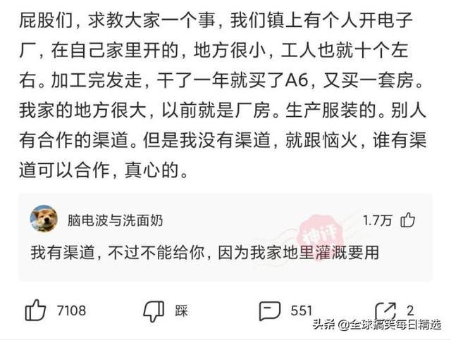 神评论：王大爷还是比较有才华的，难怪刘姐会喜欢你