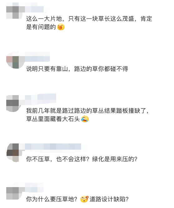 “遇到草堆不要压，可能是个伏地魔！”评论区优秀了！哈哈哈