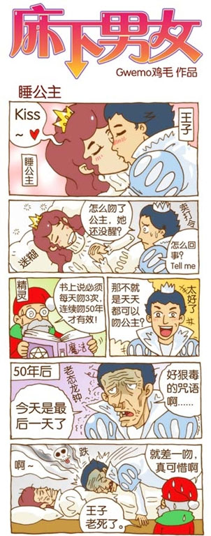 床下男女 漫画系列