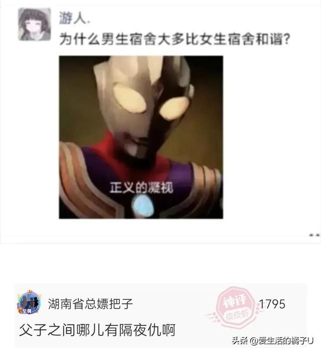 神回复：甘蔗也好吃，就是果皮太硬，果仁噎嗓子