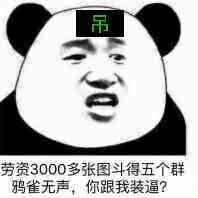 劳资3000多张图斗得五个群鸦雀无声，你跟我装逼？表情包