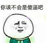 你该不会是傻逼吧表情包