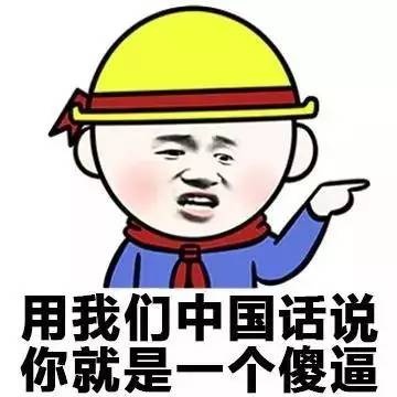 各地方言表情包大全 用东北话你就是要给傻狍子表情包