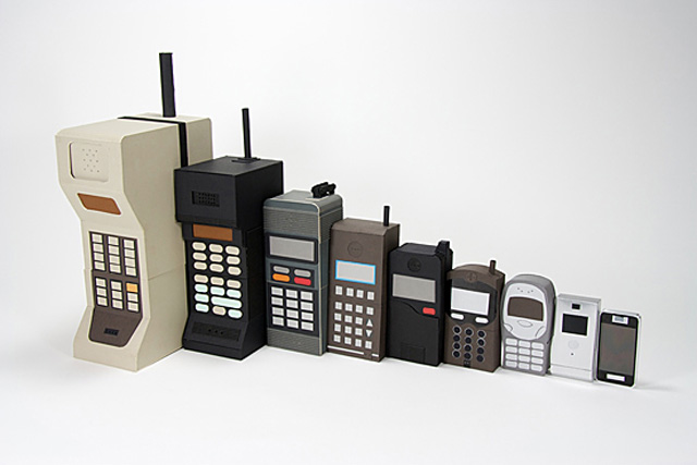 手机的进化史,大哥大到如今的iphone5